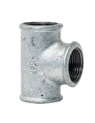 Gebo cast iron threaded reduced T-branch 90 degrees for 3/4x1/2x3/4 130-22G pipes