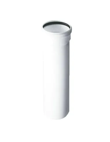 Ferrari extension for M/F boilers Diameter 80 mm white L 1000 mm 107605