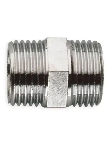 Nipple fitting for Luxor chrome taps M/M 1/2 55022100