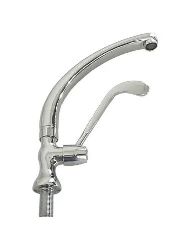 Idroblok column-mounted swivel spout basin mixer 08277700