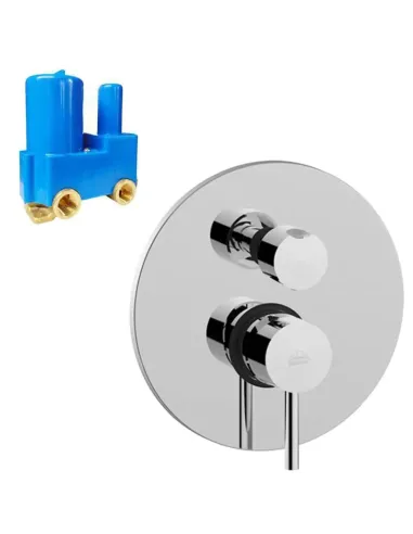 Paffoni Stick built-in shower mixer with diverter SK018CR