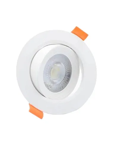 Duralamp 7W 3000K round LED recessed spotlight IP20 VA03L130T