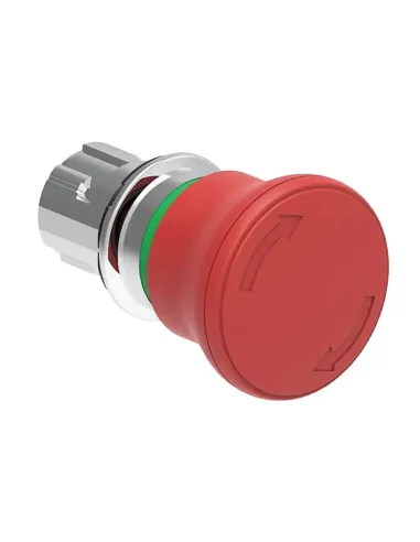 Lovato Platinum 40mm Mushroom Push Button Rotating Red LPSB6644