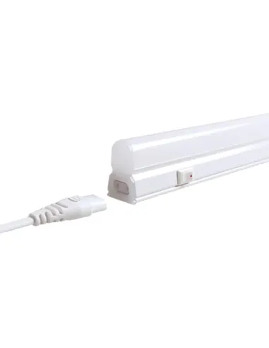 Reglette a LED T5 Duralamp 20W 3000K 120cm con interruttore LRT5120WW