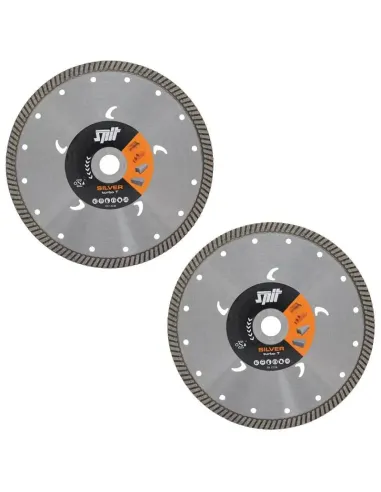 Discs for ITW Spit Elematic Turbo Silver 140 grooving machine 2 pieces 610034