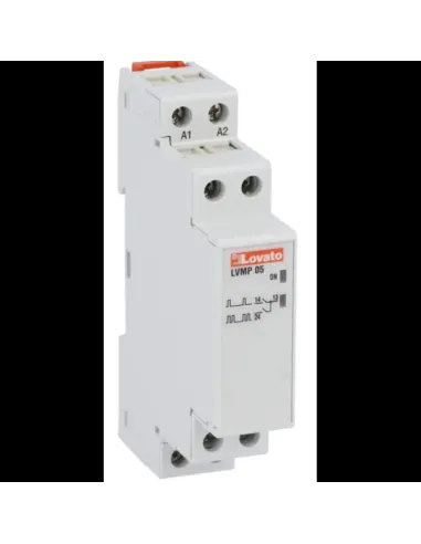 Lovato exchange relay 2 AC-DC power outputs 24-48VDC 24-240VAC