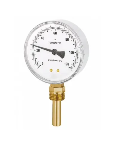 Watts bimetallic thermometer for heating radial connection 1/2 PT8A987002