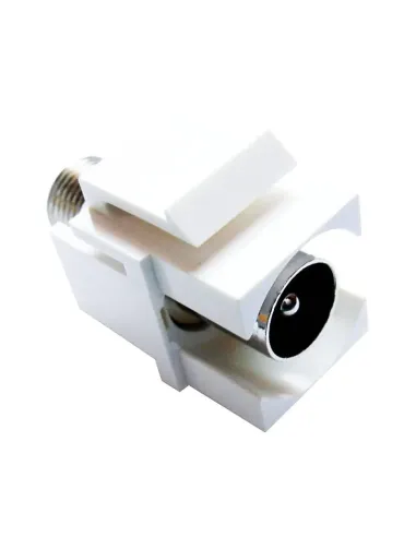 Fanton male TV coaxial socket with Keystone coupling 32194