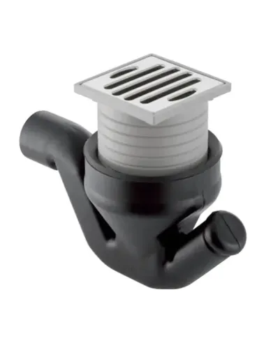 Geberit floor siphon for sanitary ware with slotted grate 361.613.00.1