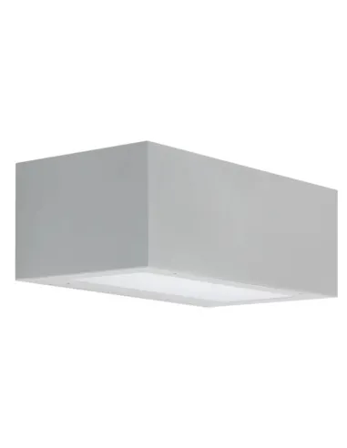 Lombardo Trend 220 15W Gray IP66 Wall Lamp LL491GN