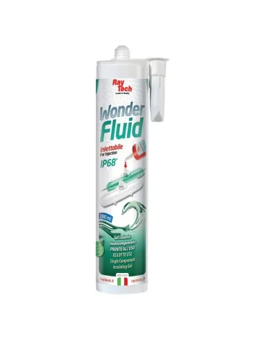 Gel fluido isolante monocomponente in cartuccia per cavi 280ML WONDER