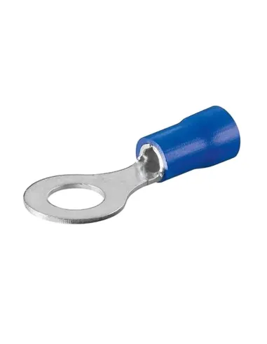 Capicorda ad Occhiello preisolato Cembre 2,5mm diametro 6mm Blu BF-M6