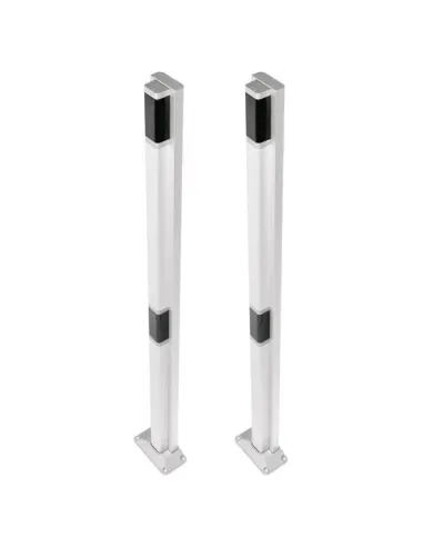 Pair of Gibidi DCA110-2 70410 aluminum columns