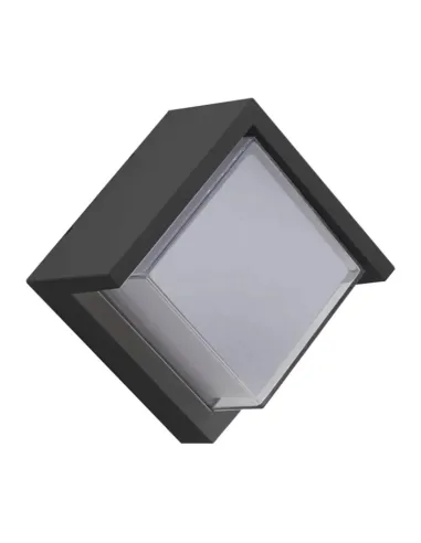 Plafoniera a LED Century Pura Cube 10W 4000K Grigia PACGR-101640