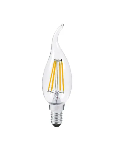 Poliplast LED filament flame bulb 5W 3000K E14 socket 500725W