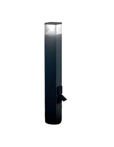 Low bollard with Sovil sockets 12W 4000K gray IP65 99204/16