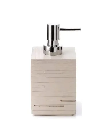 Gedy freestanding liquid dispenser soap dispenser Quadrotto light dove gray QU81-66