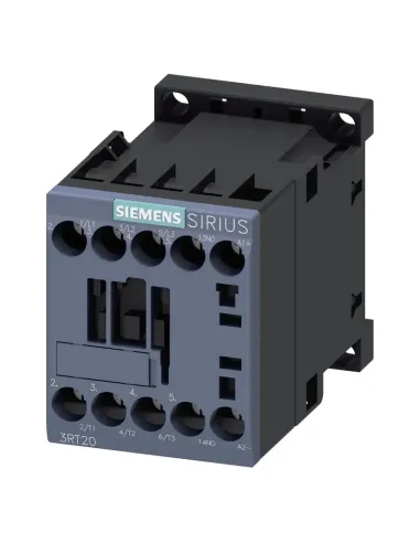 Contattore Siemens Sirius S00 7A 3 Poli 1NO 24VDC 3RT20151BB41