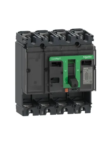 Schneider circuit breaker without release ComPacT NSX160F 36kA 4P 160A C16F4