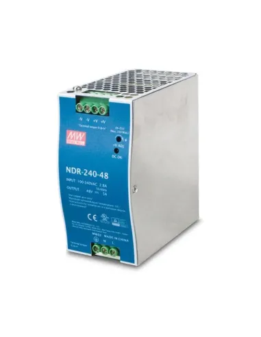 4Power 240W Single Output DC Din Rail Power Supply PWR-240-48