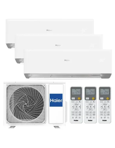 Climatizzatore Trial Split Haier Revive 2,5kW+2,5kW+3,5kW WIFI R32