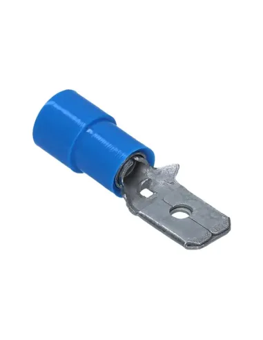 Capicorda Cembre ad innesto maschio 6,35X0,8 Blu BF-M608