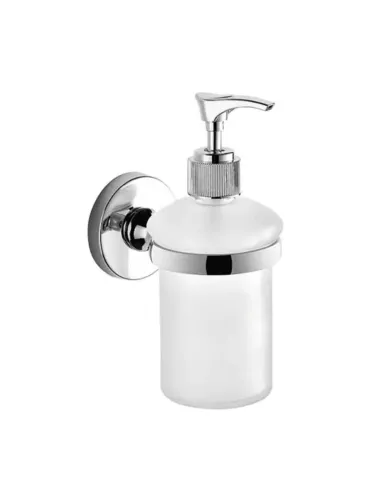 Wall mounted liquid soap dispenser Gedy Felce chrome FE81-13