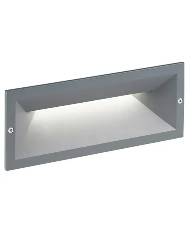 Segnapasso Sovil incasso LED effetto riflesso 13W 4000K grigio 99152/16