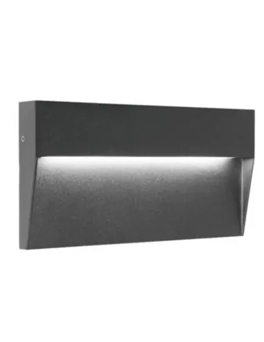 Sovil Rectangular LED Steplight 6W 4000K Gray 99158/16