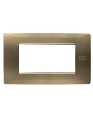 Placca Urmet Simon Nea Flexa 4 moduli bronzo 11804.BR