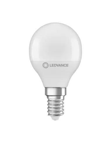 Lampadina Led a sfera Ledvance Osram 5W attacco E14 4000K VCP40840SE11