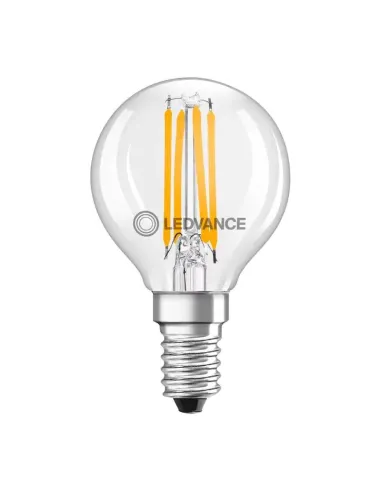 Lampadina Led a sfera Ledvance Osram 4W attacco E14 2700K VCP40827CE11