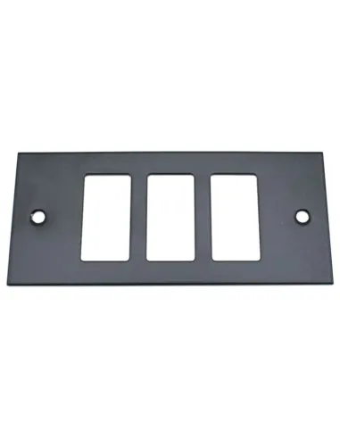 3-hole black lacquered Master insert to be completed with frame 60l203