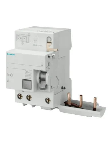 Blocco differenziale Siemens 3P 40A 30mA tipo AC 3 moduli per 5SY 5SM23320