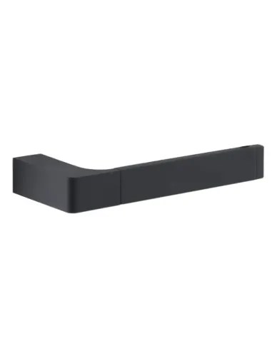 Gedy Pirenei matte black wall roll holder PI24-14