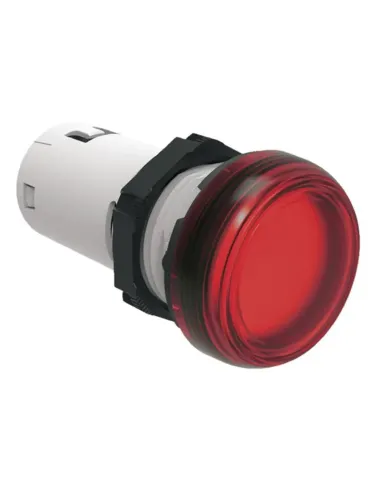 Indicatore luminoso Lovato monoblocco a LED Rosso LED 230V LPMLM4