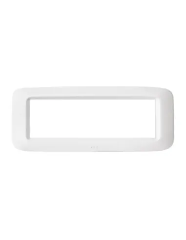 Placca in tecnopolimero Ave Banquise Sistema 45 6 Moduli Bianco lucido 45PY06BB