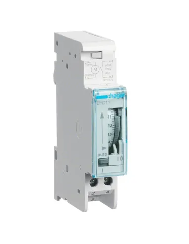 Hager daily time switch with reserve 1NO 1 EH011 module