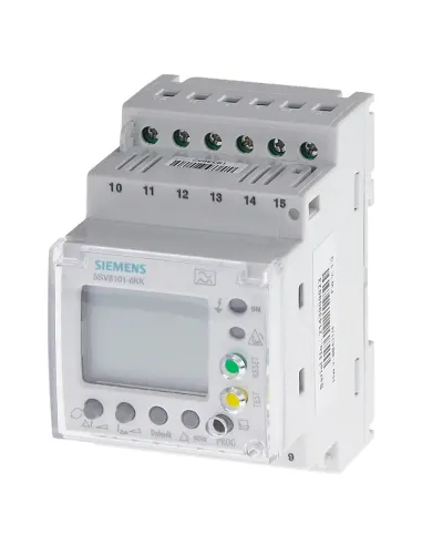 Siemens current protection modular residual current relay LCD 5SV81016KK