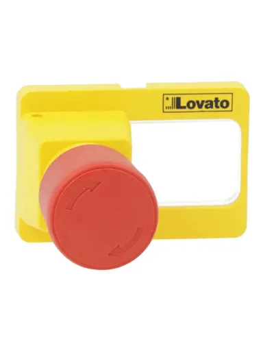 Pulsante di arresto Lovato emergenza IP65 per contenitore SM1X1740P