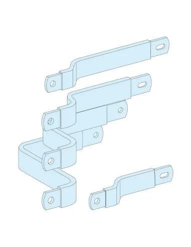 Collegamento Schneider NS630 4P 630A fisso orizzontale con leva LVS04454