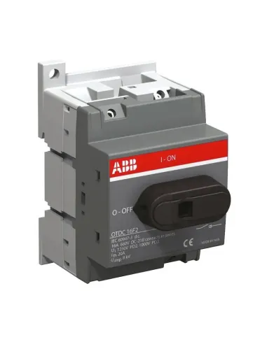 Sezionatore di manovra Abb 16A 2 Poli 660 Vdc OTDC16F2