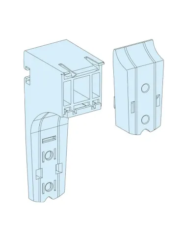 Supporti regolabili per canaline H Schneider 10 pezzi LVS04256