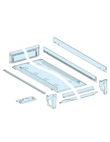 Canalina Schneider Prisma G per armadi 36M IP43 L300 mm LVS08275