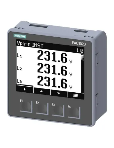 Modulo di controllo potenza Siemens Sentron PAC1020 230V AC/DC 7KM10200BA011DA0