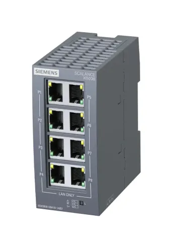 Switch Siemens SCALANCE XB008 Unmanaged Ethernet 6GK50080BA101AB2