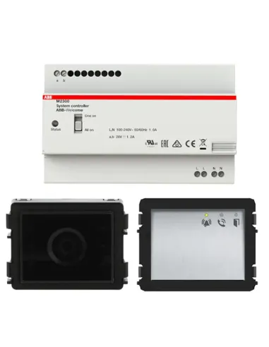 Abb Star video intercom basic kit for condominiums WLK206X