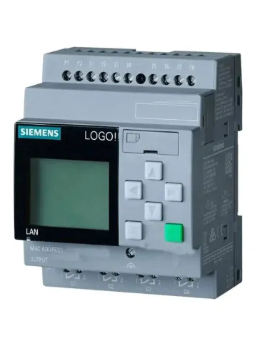 Modulo logico Siemens LOGO! 24RCE 8 DI/4 24V AC/DC 24V