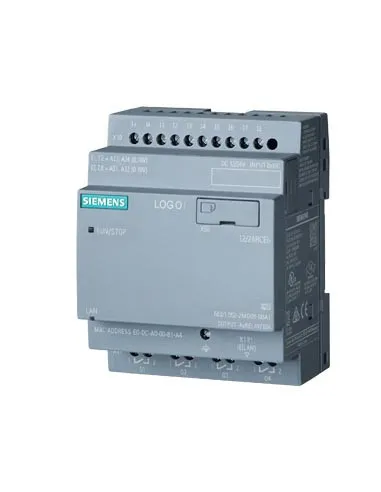 Siemens LOGO! control module 12/24RCEO 8DI(4AI)/4DO-4