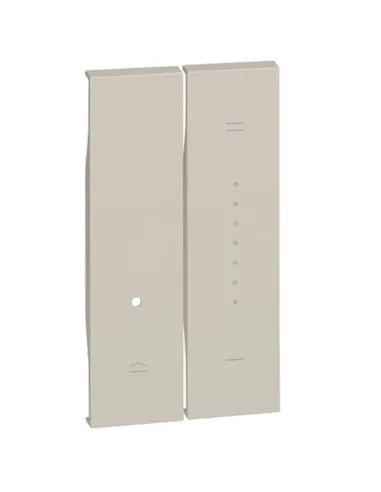 Cover Bticino Living Now per Dimmer 2 Moduli Sabbia KM19